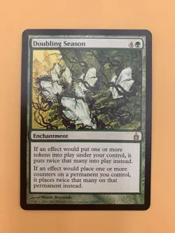 Doubling Season Ravnica: city of Guilds 158/306 MTG VG Magic: The Gathering - Image 1