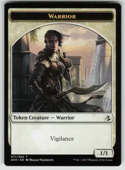 MTG Insect // Warrior Double-Sided Token T Hour of Devastation 12 // 17 LP - Image 2