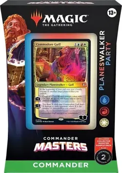 MTG Planeswalker Party Commander Masters Deck Magic The Gathering Mint Box - Image 1