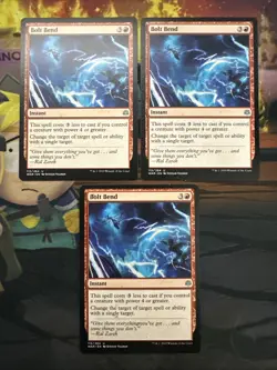 3x Bolt Bend- War of the Spark- NM/LP- Mtg Magic The Gathering Cards- Free Ship - Image 1