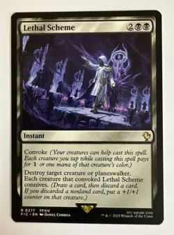 Lethal Scheme #277 | Near Mint | Final Fantasy FIC | Magic MTG - Image 1