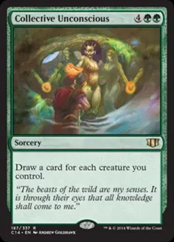 Collective Unconscious - Light Play MTG Commander 2014 Edition - Image 1