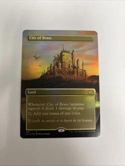 City Of Brass Borderless Foil Double Masters 2022 MTG - Image 1
