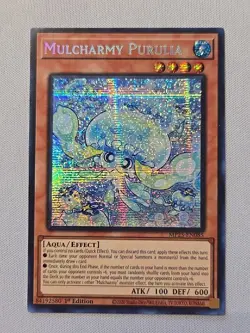 Mulcharmy Purulia - MP25 Prismatic Secret Rare - Yugioh NM - Image 1