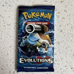 Pokemon TCG: XY Evolutions Booster Pack - 10 Cards - Factory Sealed BLASTOISE - Image 1