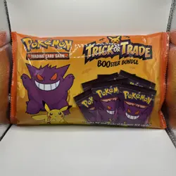 Nintendo Pokemon TCG BOOster Trick Or Trade Trading Card Game - 120 Cards 820650850783 - Image 1