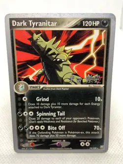 Dark Tyranitar 19/109 - World Championships 2005 - Pokemon Card - Image 4