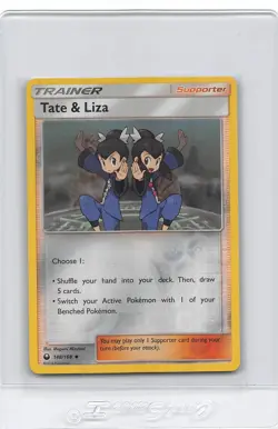 Tate & Liza 148/168 - Sm-Celestial Storm - Reverse Holo - POKEMON CARD - NM - Image 1