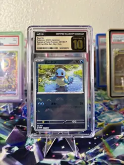 CGC PRISTINE 10 Squirtle - 061/SV-P Promotional Cards Holo (Japanese) - Image 1