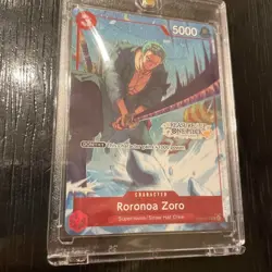 One Piece Card Treasure Cup Zoro unopened From Japan - Image 1