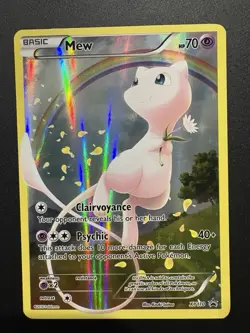 Mew XY110 Holo Black Star Promo Card 2016 Near Mint Condition - Image 1