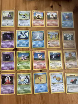 Pokemon Card Karten Sammlung Collection WOTC Vintage German Base Set - Image 1