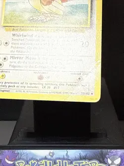 Pokemon Card Pidgeotto 022/102 Base Set Rare Non Holo WOTC Played 2 - Image 2