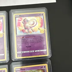 Pokemon TCG Celebrations Mew Holo Rare Card 011/025 NM Condition(lot Of 4) - Image 3