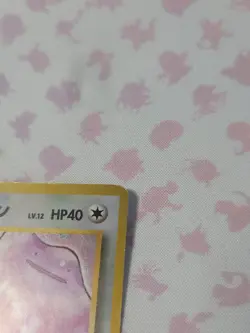 Koga's Ditto Pokemon Card Japanese No.132 Rare Gym Challenge Holo - Image 3