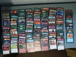 130 Visions. MTG Cards Only Lot. Old Vintage. VIS1 Python,Magma Mine,Parapet - Image 1
