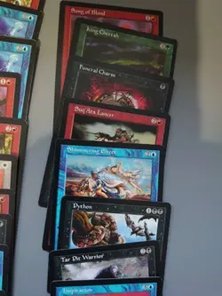 130 Visions. MTG Cards Only Lot. Old Vintage. VIS1 Python,Magma Mine,Parapet - Image 5