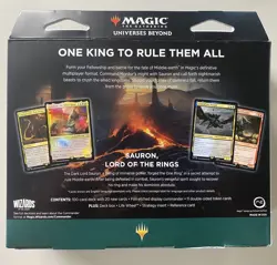 MTG The Hosts Of Mordor LOTR Commander Deck *New Sealed* Lord Of The Rings - Image 3