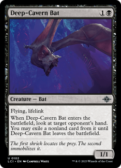 Deep-Cavern Bat - LCI #102 | NORMAL | NM | MTG - Image 1