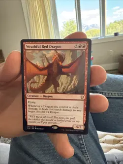 Wrathful Red Dragon Commander Legends: Battle for Baldur's Gate Regular - Image 1