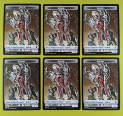 6 Golem Token Commander Legends Magic the Gathering MTG 6 - Image 1