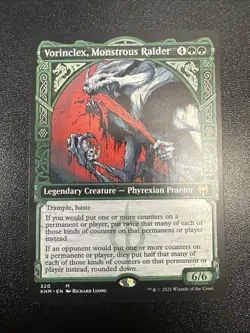 Vorinclex, Monstrous Raider (Showcase) Kaldheim Regular 320 NM JL - Image 1