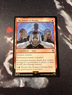 The Sound of Drums Universes Beyond: Doctor Who Regular NM MTG - Image 1