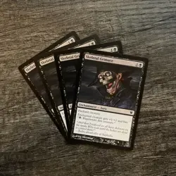 MTG 4x Skeletal Grimace x4 LP Innistrad - Image 1