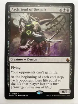 Archfiend of Despair #44 LP Battlebond BBD Magic MTG - Image 1