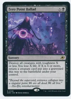 Zero Point Ballad Foil 0128 EOE NM/MT [Edge of Eternities:MTG] - Image 1
