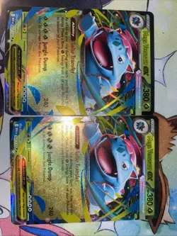 Mega Venusaur EX 003/132 Mega Evolution ENGLISH Pokemon TCG Card NM IN HAND - Image 2