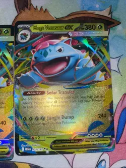 Mega Venusaur EX 003/132 Mega Evolution ENGLISH Pokemon TCG Card NM IN HAND - Image 4