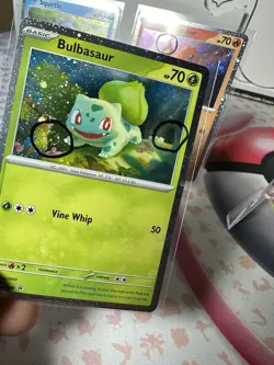 SWIRL Pokemon 151 Promo Charmander, Squirtle, and Bulbasaur Cosmos Holo Set #2 - Image 3