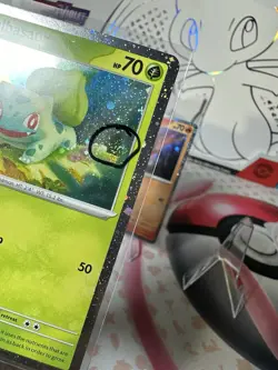 SWIRL Pokemon 151 Promo Charmander, Squirtle, and Bulbasaur Cosmos Holo Set #2 - Image 4