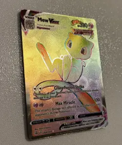 Pokemon TCG Mew VMAX Fusion Strike 268/264 Holo Secret Rare Perfect Condition - Image 5