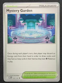 Pokemon TCG Playset - 4x Mystery Garden 122/132 Mega Evolution - NM - Image 2
