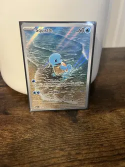 Pokemon 151 blastoise SIR, Squirtle, Wartortle, Full Art, EX - Image 4