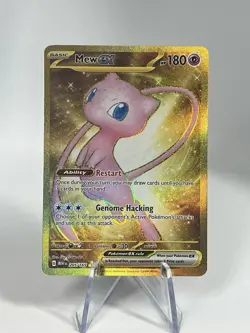 Pokemon TCG Mew ex Hyper Rare Scarlet & Violet 151 205/165 NM - Image 1