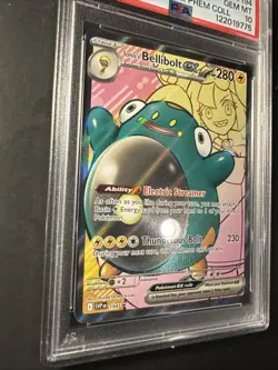 2023 Pokemon S&V Black Star Promo 194 Ionos Bellibolt Full Art PSA 10 Gem Mint - Image 3