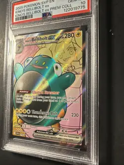 2023 Pokemon S&V Black Star Promo 194 Ionos Bellibolt Full Art PSA 10 Gem Mint - Image 4