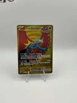 Pokemon Paradox Rift #262/182 Roaring Moon ex Gold Hyper Rare - Image 5