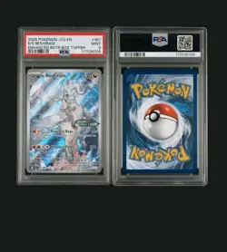 Ns Reshiram Stamped Promo PSA 9 2025 Pokemon Journey Together Box Topper - Image 3