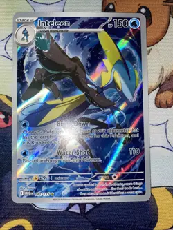 Inteleon 142/132 Illustration Rare IR Pokemon TCG Mega Evolutions - Image 1