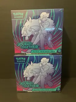 2 Pokemon TCG Journey Together Elite Trainer Box ETB Brand New Sealed - Image 1