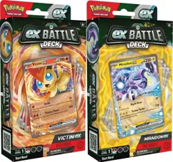 Pokemon Victini ex and Miraidon ex Battle Decks - Image 1