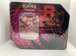 Team Rocket Tin: Mewtwo Ex Pokemon Destined Rivals - Image 1