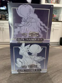 Lot Of 2! Pokemon Chilling Reign Elite Trainer Box ETB - Image 1