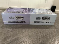 Lot Of 2! Pokemon Chilling Reign Elite Trainer Box ETB - Image 4