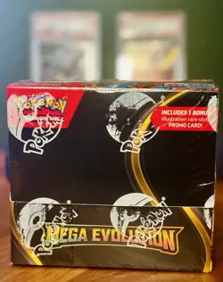 Pokemon TCG Mega Evolution ENHANCED BOOSTER BOX Factory Sealed 36 Packs IN HAND - Image 1