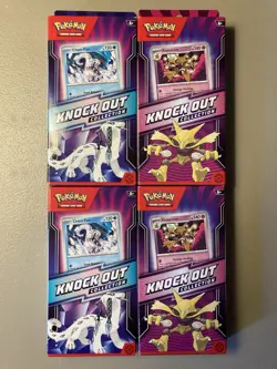 Lot of 4 Pokemon TCG Knockout Collection Box Alakazam Chien-Pao 2025 Brand New - Image 1